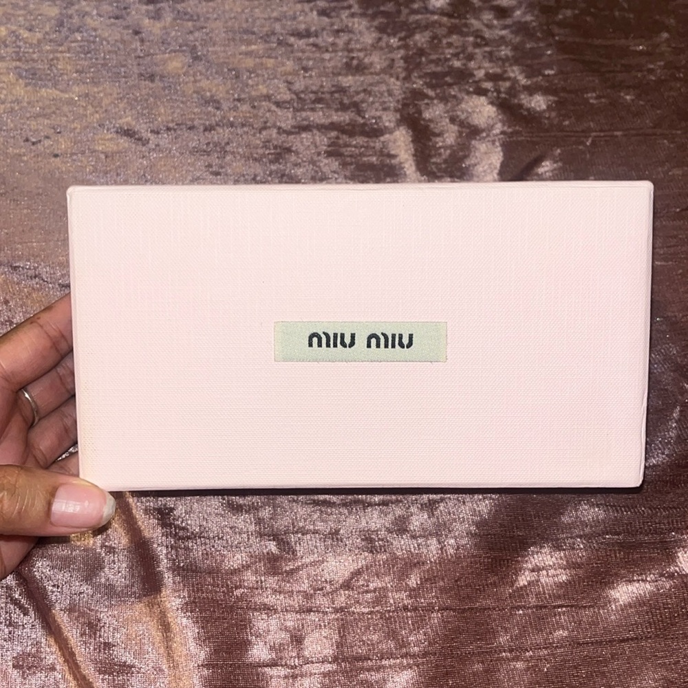 Miu Miu black glasses with case and dust bag